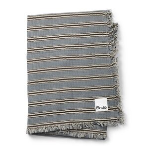 Elodie Details Soft Cotton Blanket 100x75cm Sandy stripe - Nordbaby
