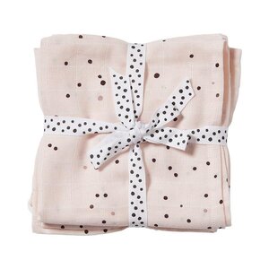 Done by Deer Burp cloth 2 pack, Dreamy Dots, - Nordbaby