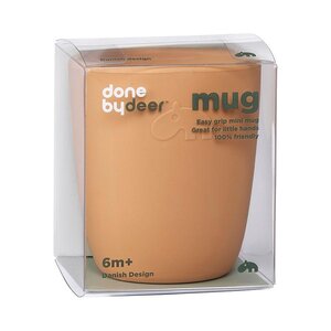 Done by Deer Silicone mini mug Mustard - Munchkin