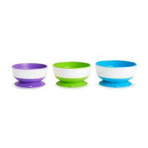 Munchkin 3pk Suction Bowls - Munchkin