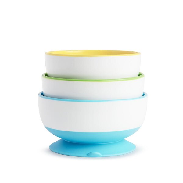 Munchkin 3pk Suction Bowls  - Munchkin