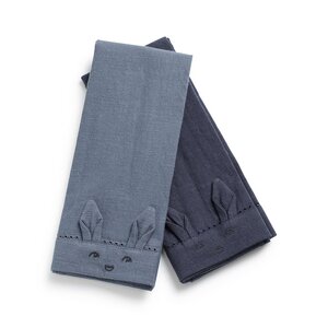 Elodie Details Baby napkins 2pcs, Dusty Blue - Elodie Details