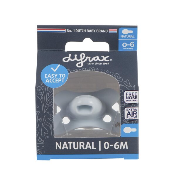Difrax māneklītis Natural 0-6 mēn. Uni - Difrax