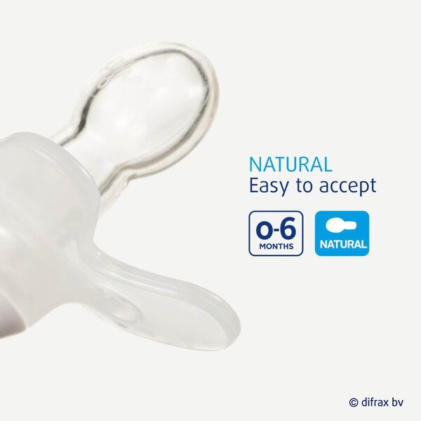 Difrax māneklītis Natural 0-6 mēn. Uni - Difrax