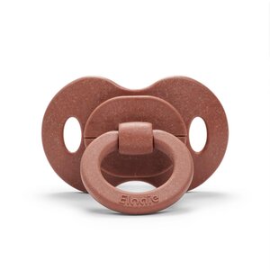 Elodie Details Bamboo Pacifier Natural rubber Burned Clay Burned Clay 3M - Elodie Details