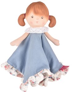 Tikiri Doll Comforter - Rubber Head Blue - Tikiri