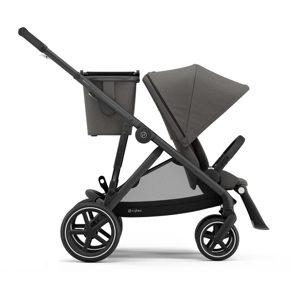 Cybex Gazelle S jalutuskäru Soho Grey, musta raamiga - Cybex