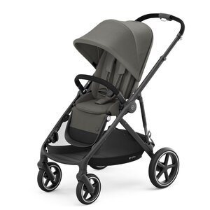 Cybex Gazelle S jalutuskäru Soho Grey, musta raamiga - Cybex