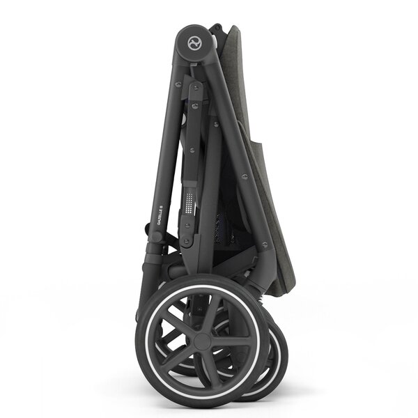 Cybex Gazelle S stroller Soho Grey, black frame - Cybex