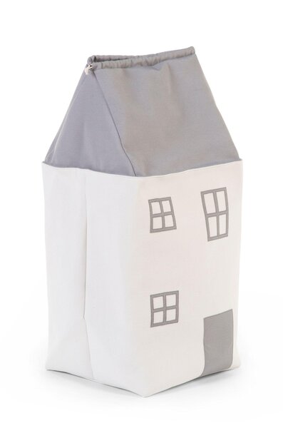 Childhome storage box house Grey Off White - Childhome