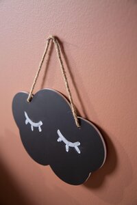 Childhome cloud blackboard set of 2 Black - Childhome