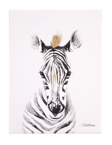 Childhome oil painting zebra 30x40 - Childhome