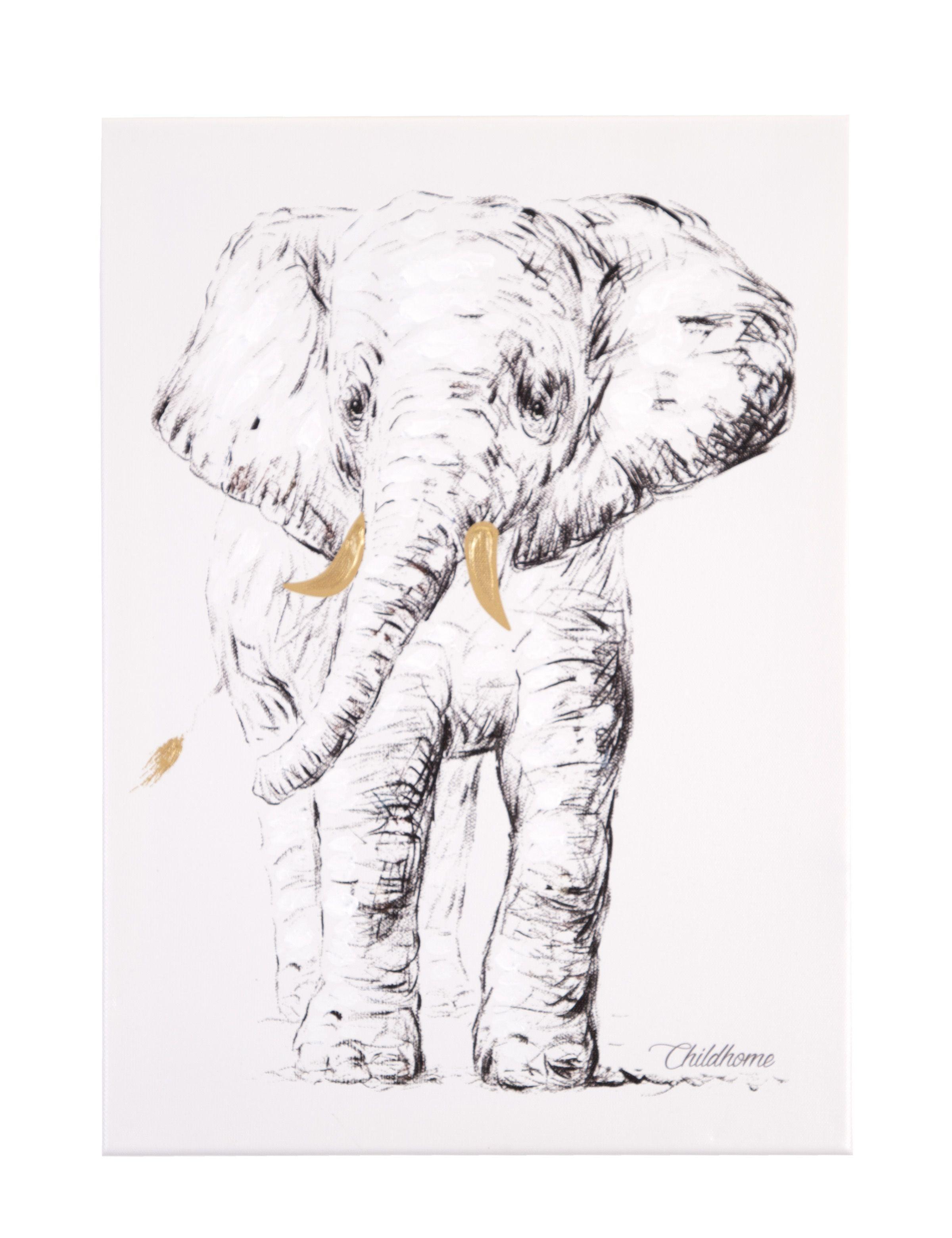 Childhome Paveikslas „Elephant“ - Childhome