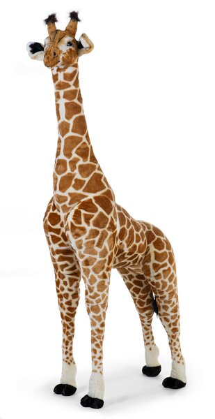 Childhome Pliušinė žirafa „Giraffe, Brown“ - Childhome