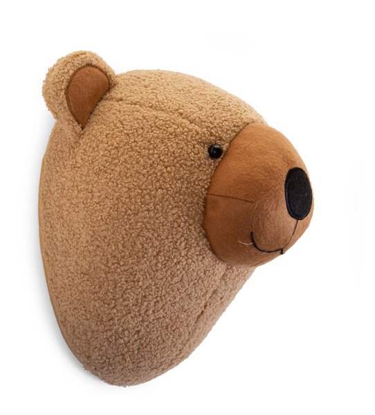 Childhome teddy bear head wall deco Brown - Childhome