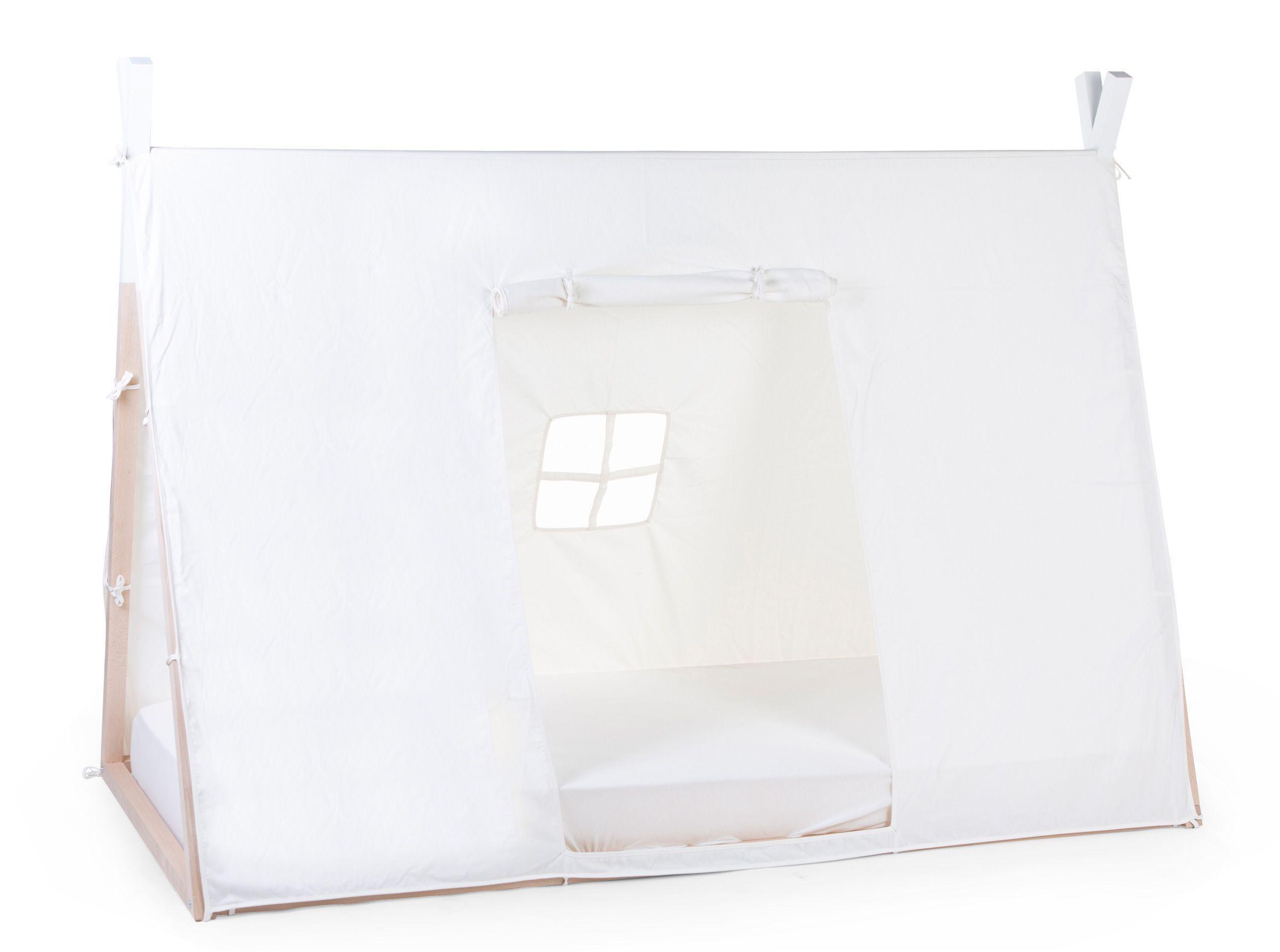 Childhome Tipi formos lovos užvalkalas „White“ - Childhome