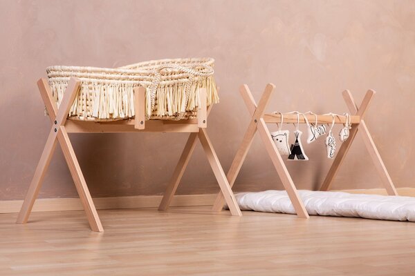 Childhome tipi moses basket stand play&gym Natural - Childhome