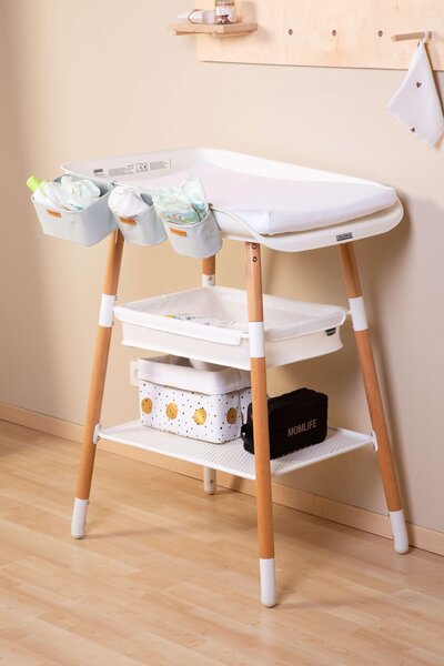 Childhome Evolux Vystymo stalas „Natural White“ - Childhome