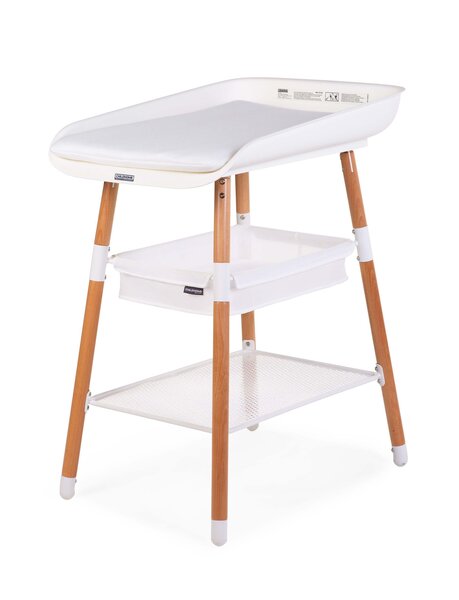 Childhome Evolux pārtinamais galds, Natural White - Childhome