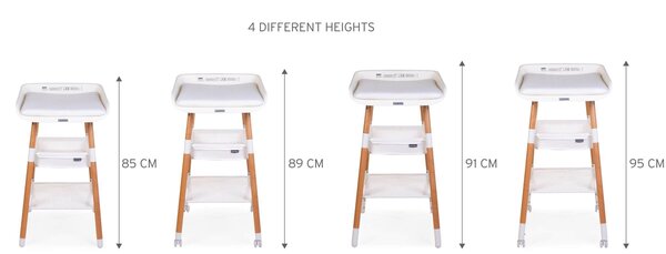 Childhome Evolux changing table Natural White - Childhome