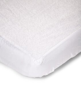 Childhome mattress waterproof protection playpen 75x95cm, White - Childhome