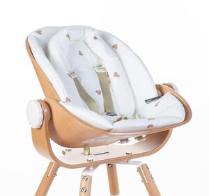 Childhome Evolu newborn seat cushion Hearts - Leander