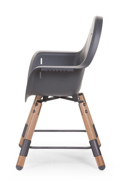 Childhome Evolu 2 barošanas krēsls 2in1, Natural Anthracite - Childhome