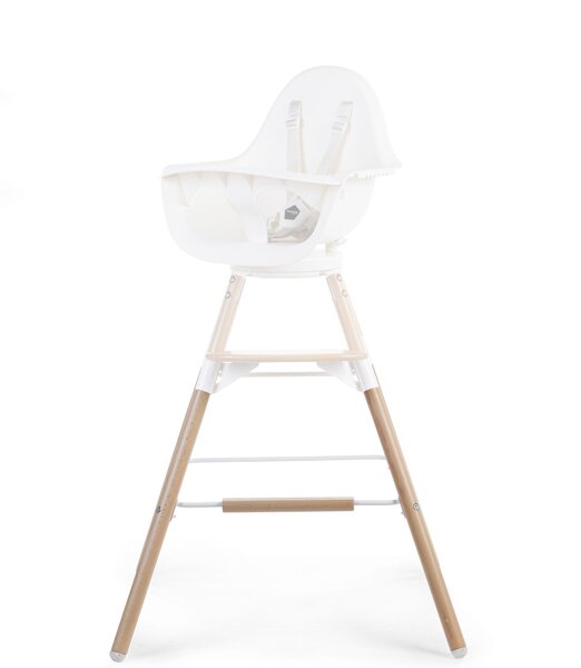 Childhome Evolu extra long legs + footstep, Natural White - Childhome
