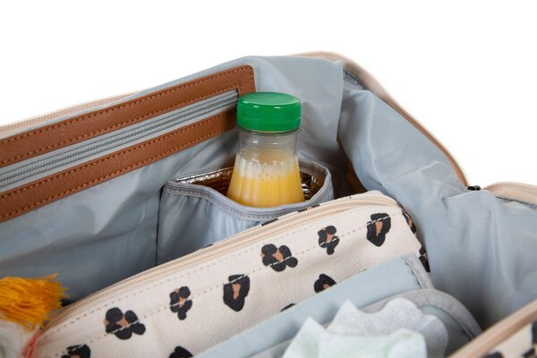 Childhome Mommy Bag suur tarvikute kott Canvas Leopard - Childhome