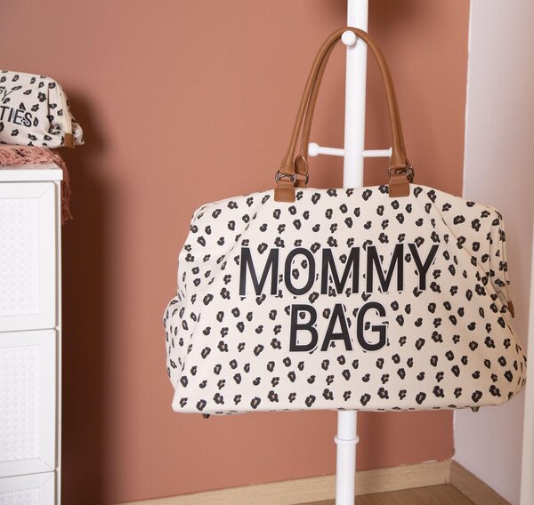 Childhome Mommy Bag mammas / ratu soma Canvas Leopard - Childhome