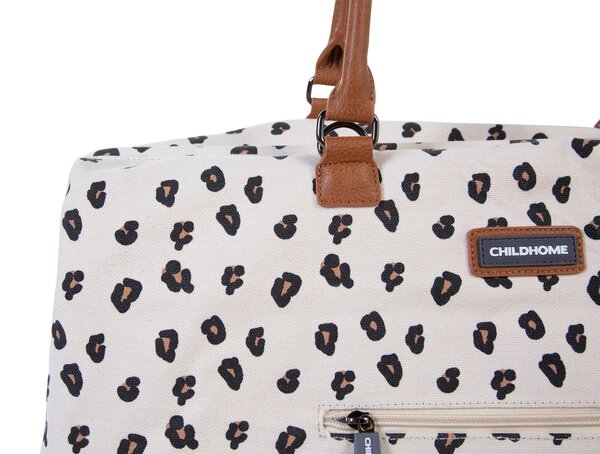 Childhome Mommy Bag suur tarvikute kott Canvas Leopard - Childhome