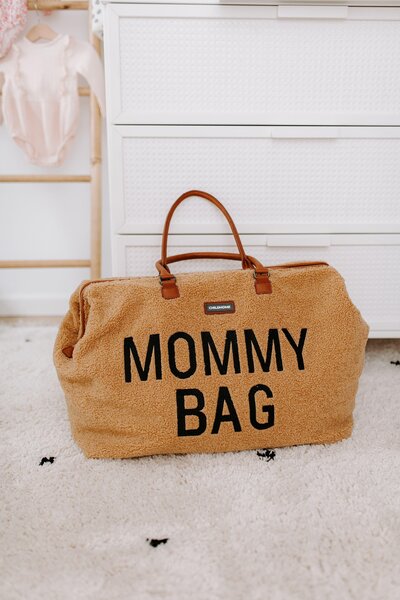 Childhome Mommy Bag mamos rankinė „Teddy Beige“ - Childhome