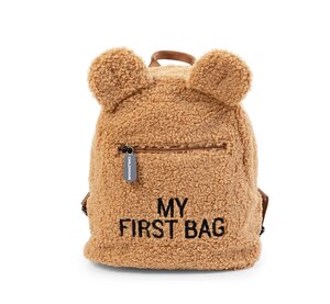 Childhome mugursoma bērniem My first bag Teddy Beige - Childhome