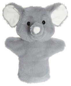 Teddykompaniet мягкая игрушка Handpuppet, Elephant - Teddykompaniet