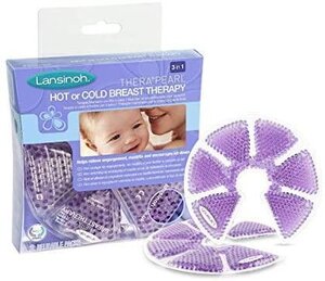 Lansinoh Thera°Pearl 3-in-1 Hot or Cold Breast Therapy Violet - Lansinoh