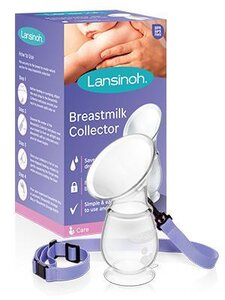 Lansinoh Breastmilk collector BPA/BPS free  Violet - Lansinoh