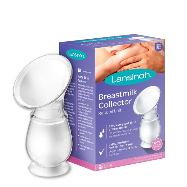 Lansinoh Breastmilk collector BPA/BPS free  Violet - Lansinoh