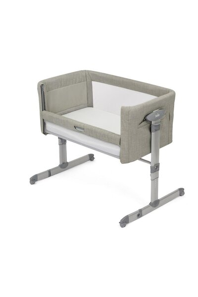 Joie Roomie Glide bedside crib Almond - Joie