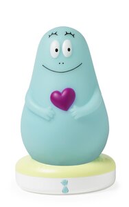 Pabobo glowing companion barbapapa with base charger - Moonie