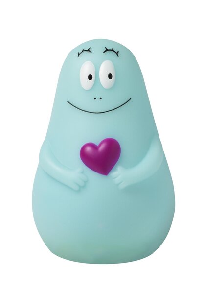 Pabobo glowing companion barbapapa with base charger Blue - Pabobo