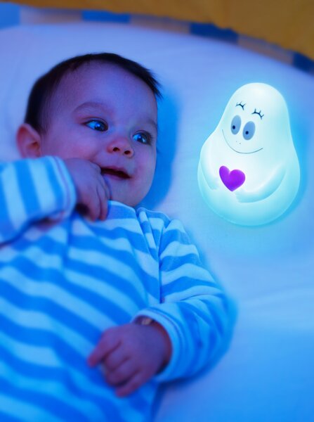 Pabobo Vaikiška LED naktinė lemputė
 „Lumilove Barbapapa Blue“ - Pabobo