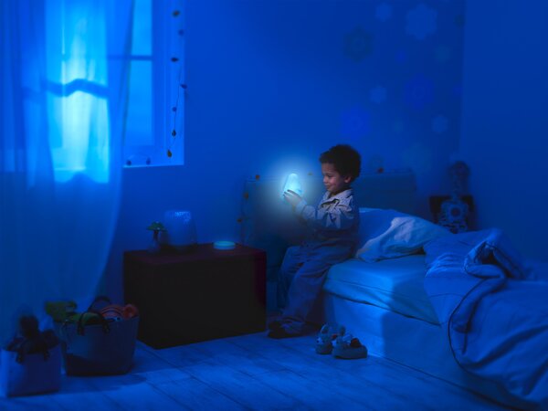 Pabobo Vaikiška LED naktinė lemputė
 „Lumilove Barbapapa Blue“ - Pabobo