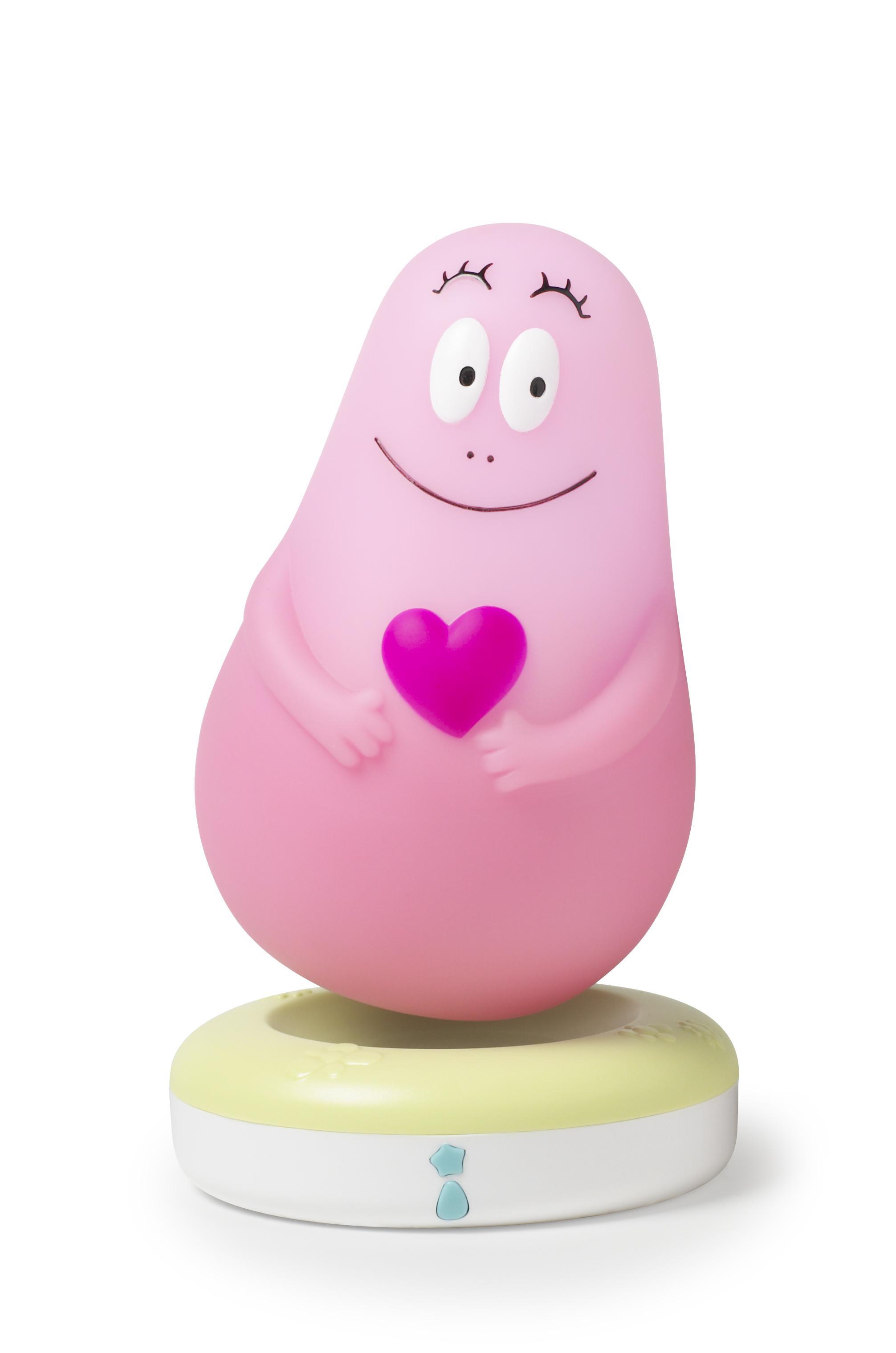 Pabobo glowing companion barbapapa with base charger