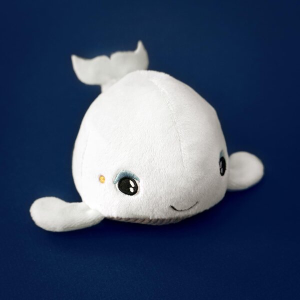 Pabobo shakies whale : luminous plush - Pabobo