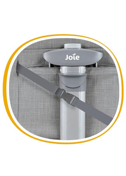 Joie Roomie Glide häll-vooditasku Foggy Gray - Joie