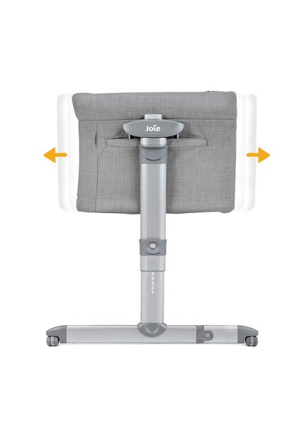 Joie Roomie Glide bedside crib Foggy Gray - Joie