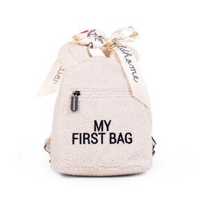 Childhome mugursoma bērniem My first bag Teddy Off White - Elodie Details