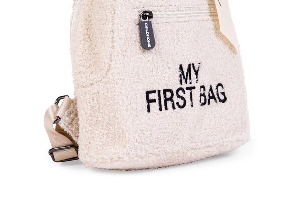 Childhome laste seljakott My First Bag Teddy Off White - Childhome