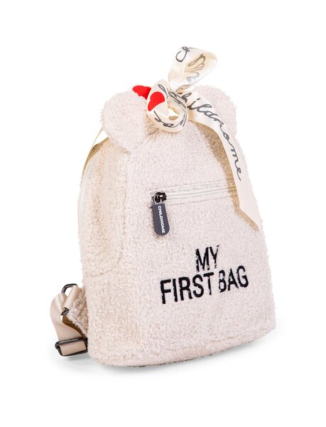 Childhome laste seljakott My First Bag Teddy Off White - Childhome