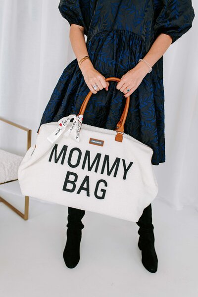 Childhome Mommy Bag mammas / ratu soma Teddy OffWhite - Childhome